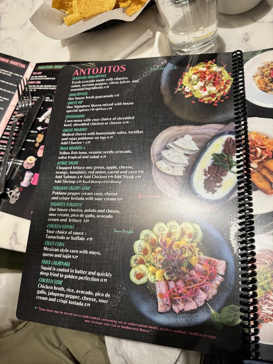 Menu Mamacita Mexican Restaurant - Morrisville-6